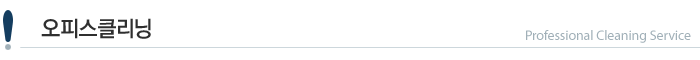 오피스클리닝